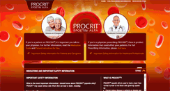 Desktop Screenshot of procrit.com